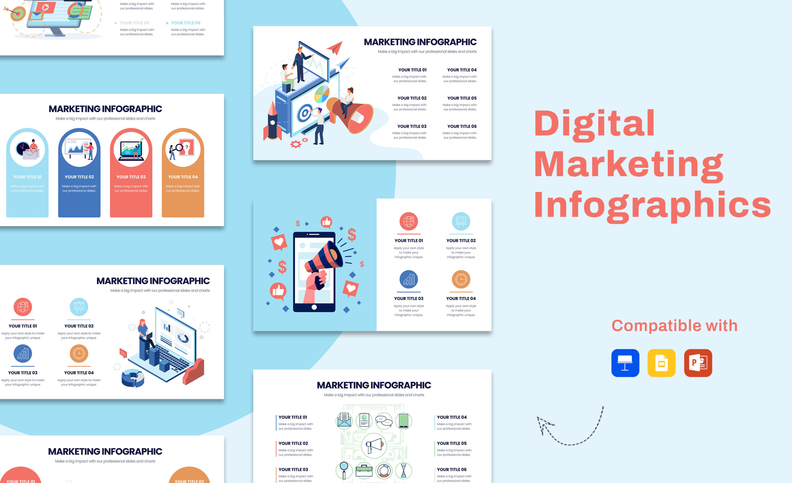 Copia de Digital Marketing Infographics