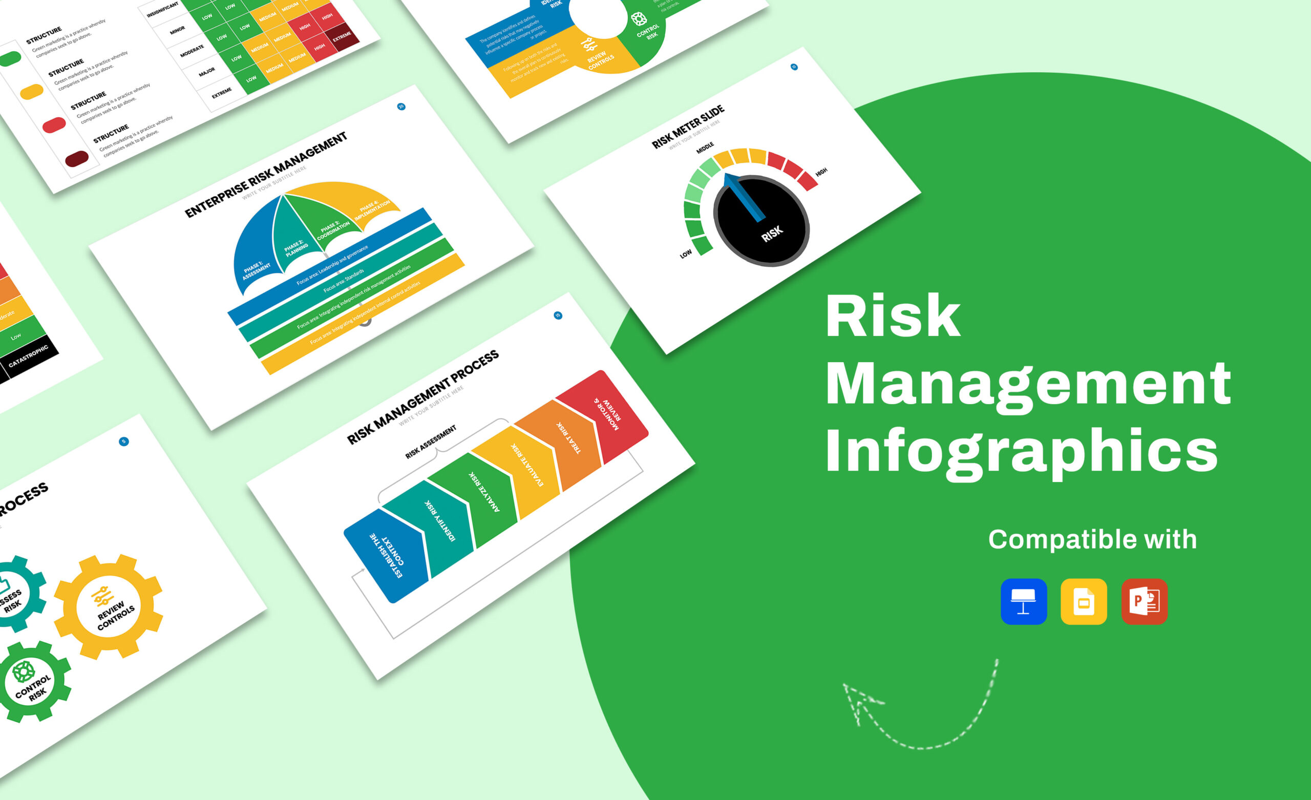 Copia de Risk Management Infographics